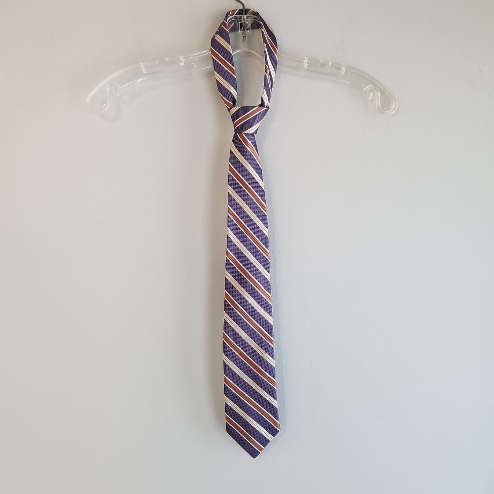 Bruno Piattelli Boys 100% Silk Necktie